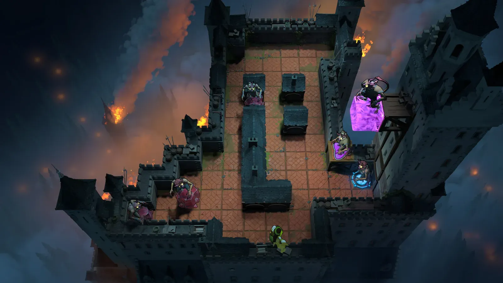 Gem Light Beams and Colour Abilities in The Promise